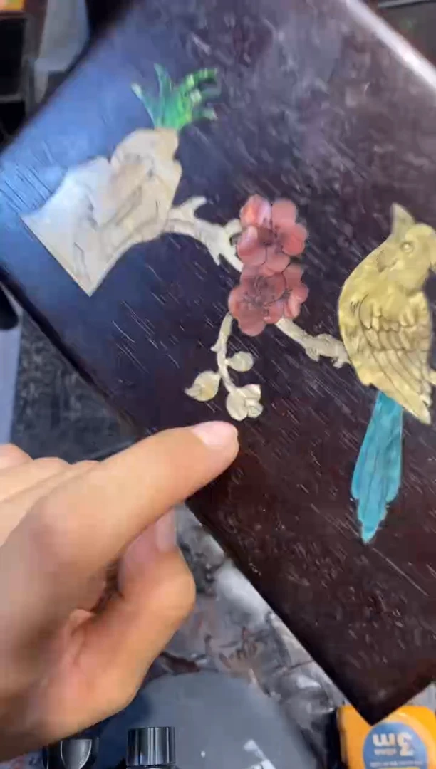 香榧木紫檀拆件雕刻板以直播间实物为准