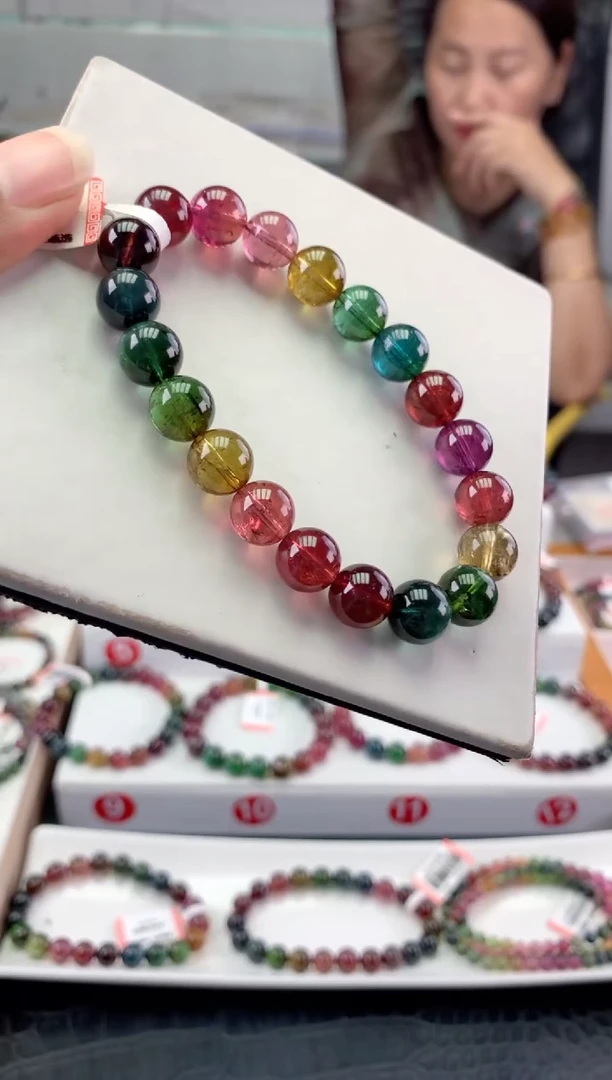 未镶嵌手串碧玺 多样性发一条