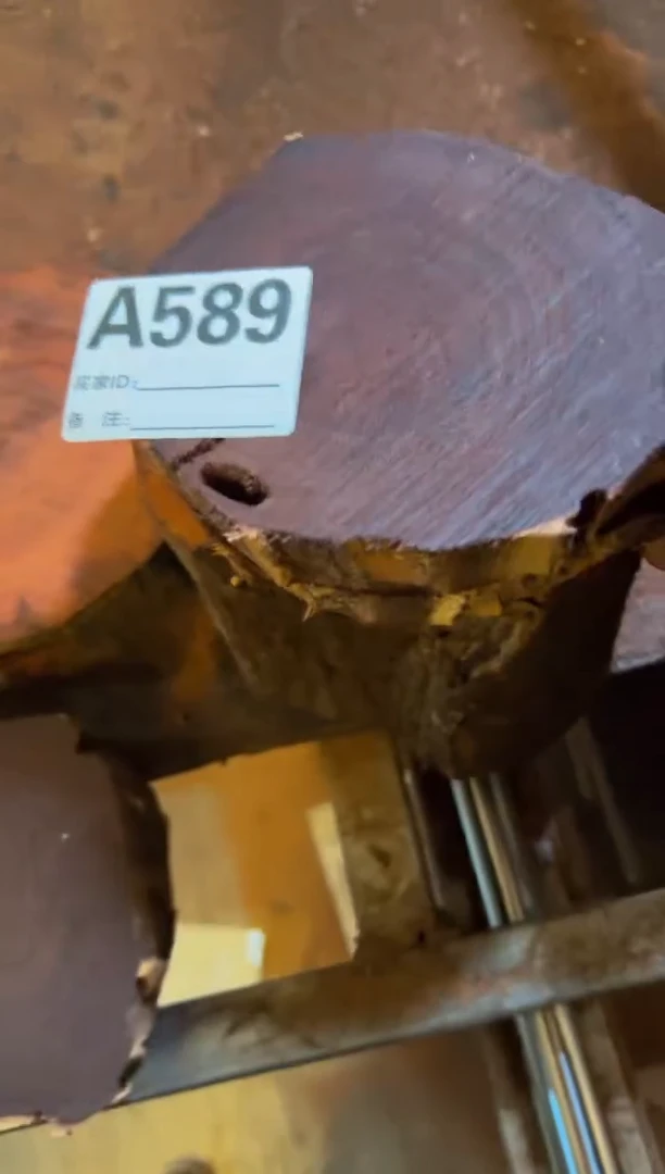 【闪购商品】染料紫檀（血檀）A589赛州黄檀2片