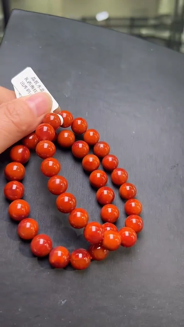 未镶嵌手串南红玛瑙多样性发一 瓦西南红手串11mm+ JP57856