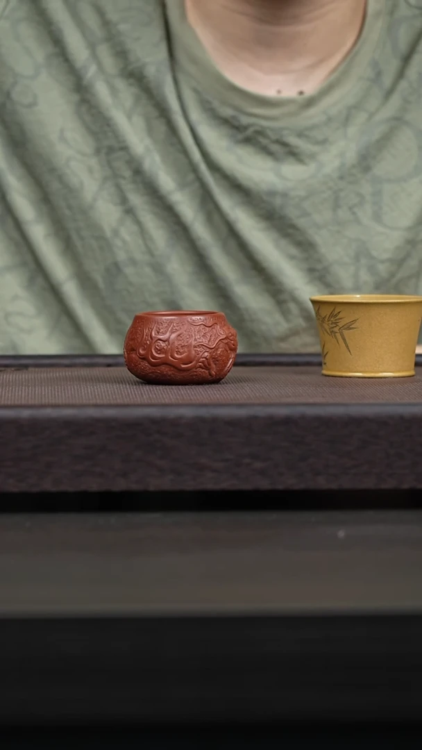 茶壶紫砂 宜兴紫砂  鱼化龙杯