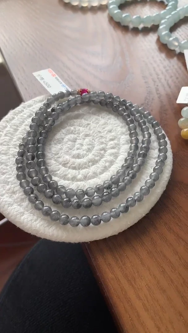 项链未镶嵌翡翠a货翡翠乌鸡项链