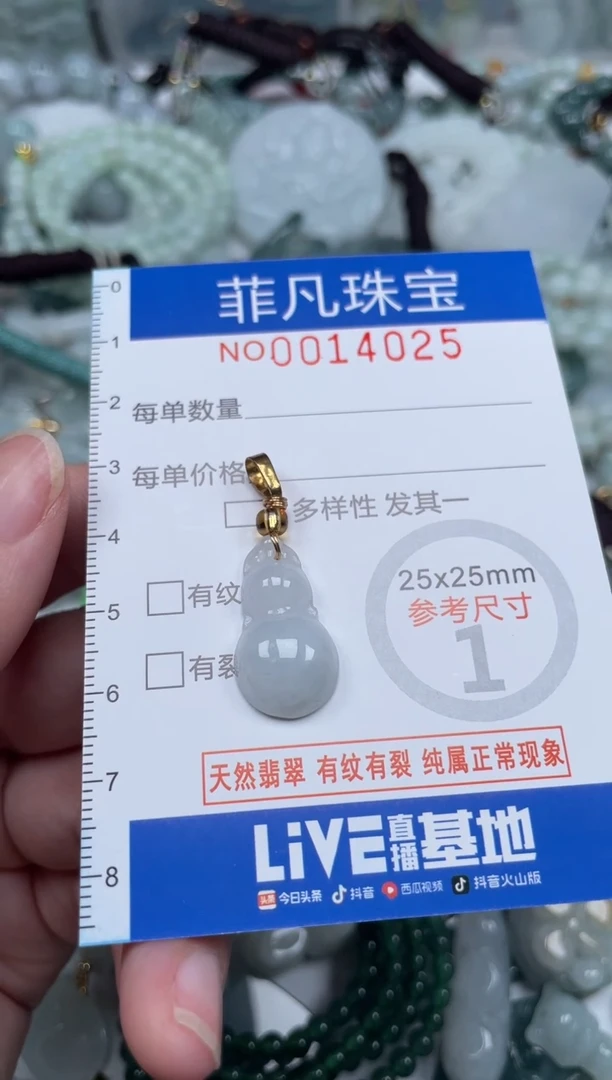 颈饰未镶嵌翡翠14025