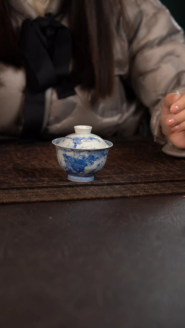 【闪购商品】杯聚澜堂喜上眉梢小盖碗