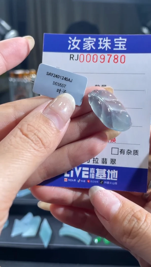 未镶嵌挂件翡翠9780