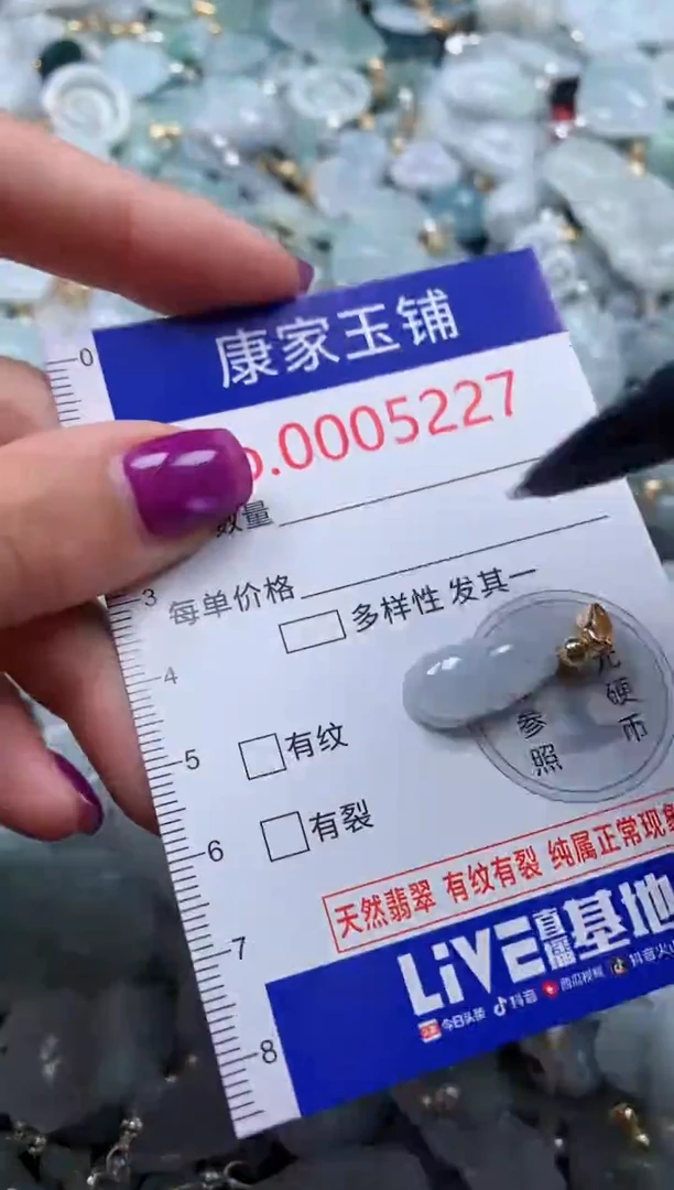 颈饰未镶嵌翡翠5227