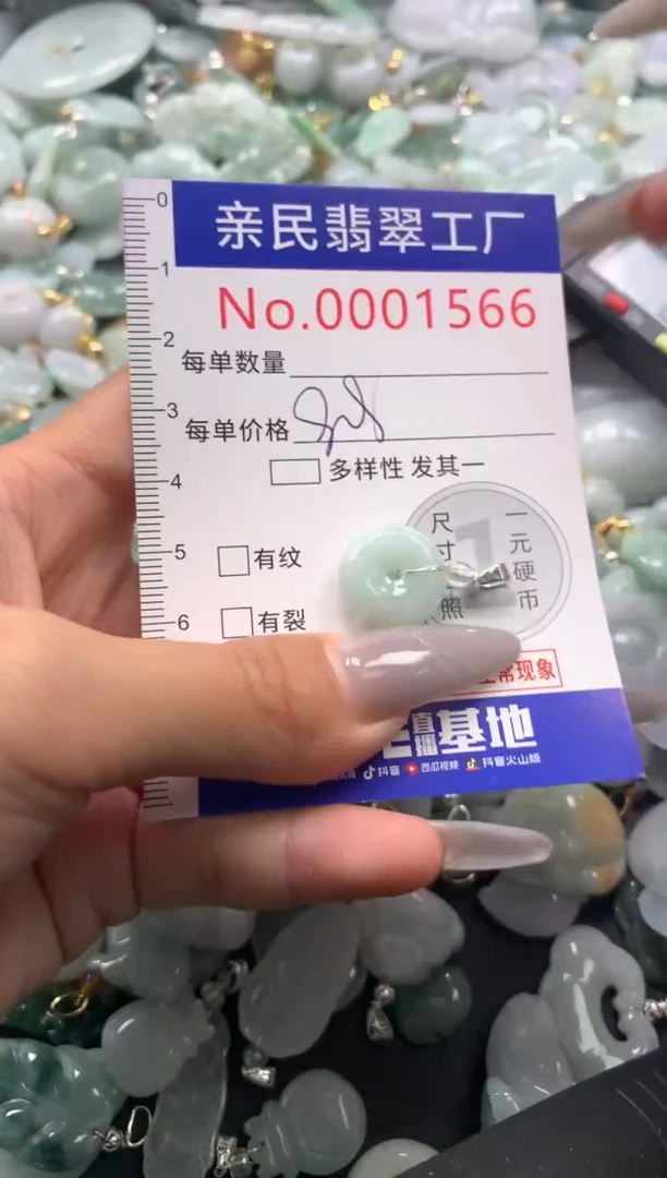 颈饰未镶嵌翡翠1566