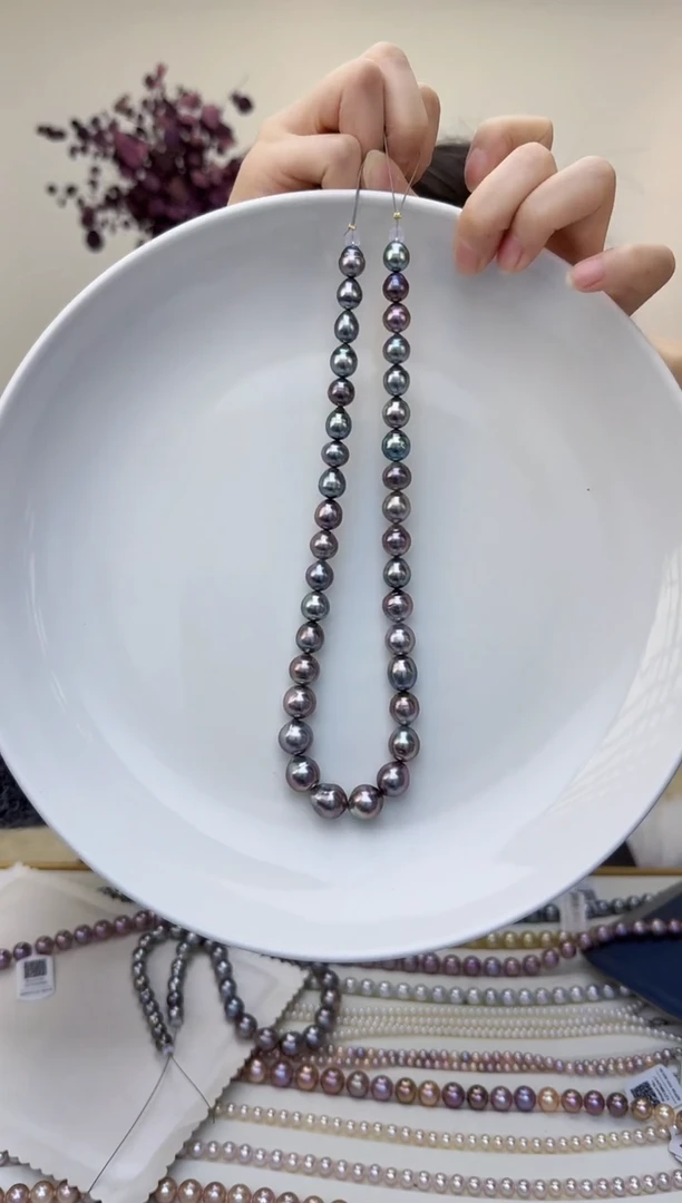 【闪购商品】海水珍珠颈饰未镶嵌天然海水珍珠大溪地巴洛克项链