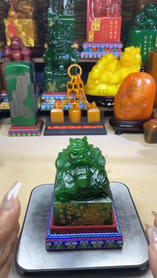 寿山石印石纯天然石料