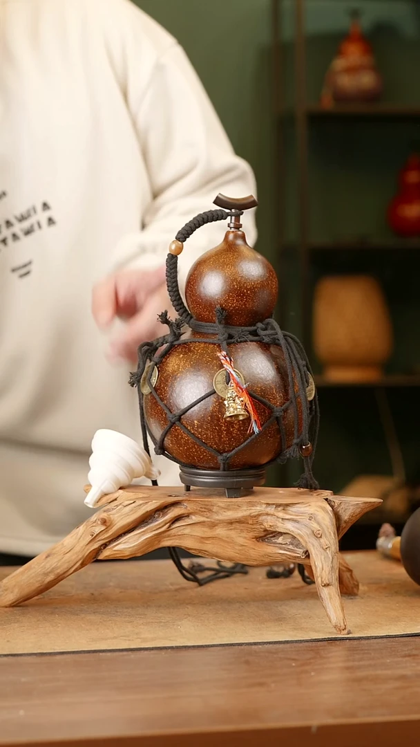 17号精品天然大漆酒葫芦一物一拍~1