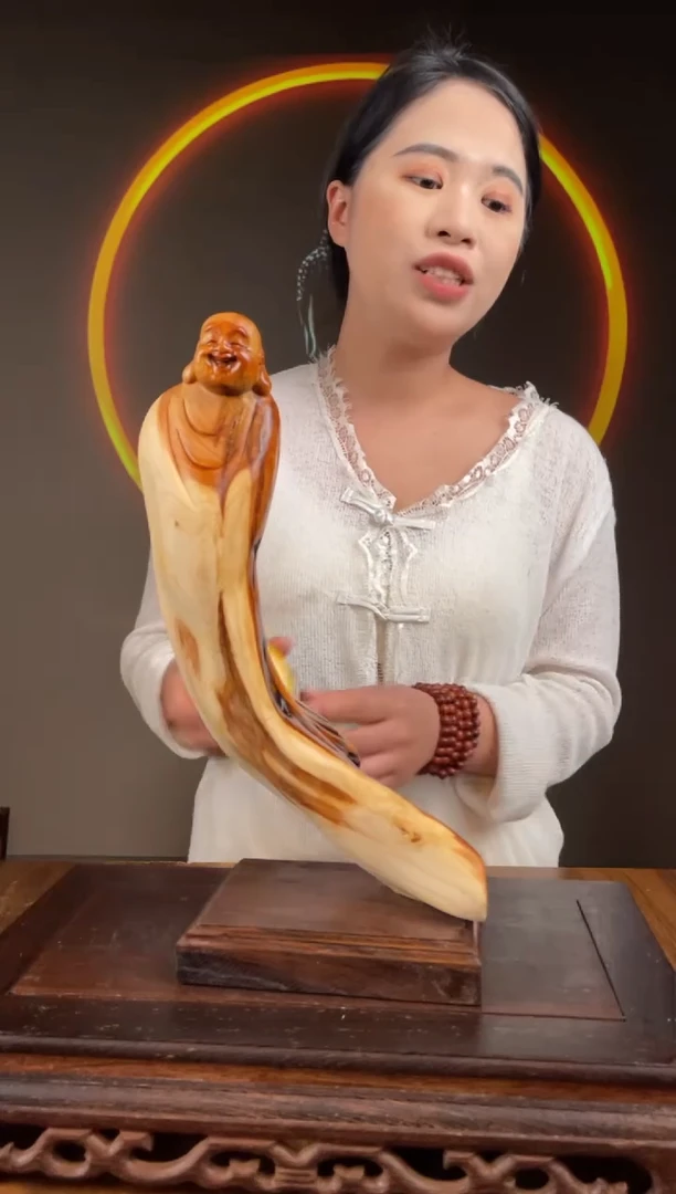 柏木（崖柏）手工摆件,先抢先得! 编号:373