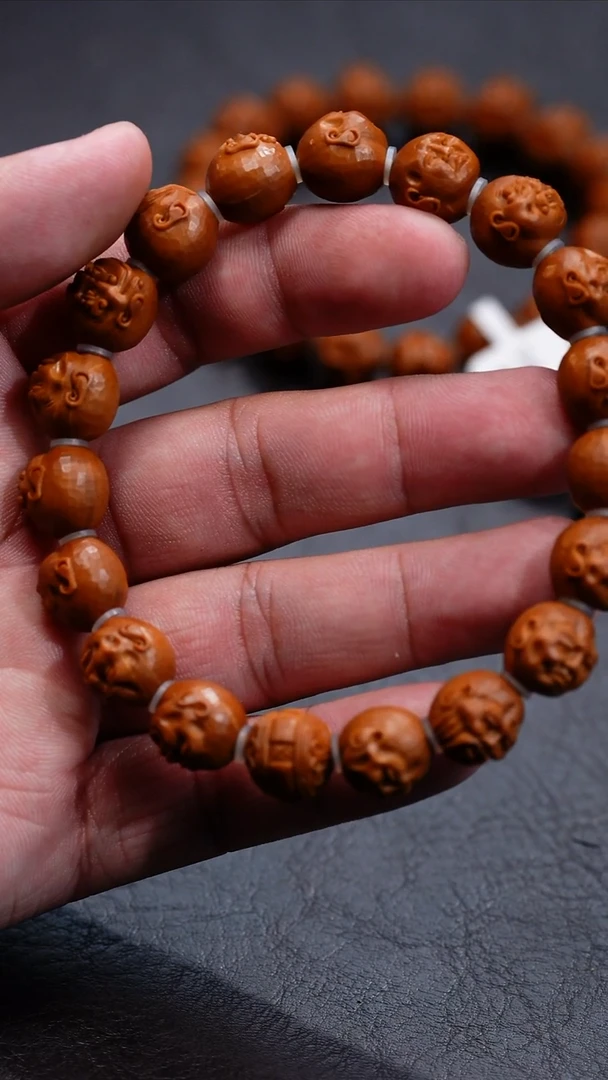 手串/手链橄榄核乔*苏工核雕