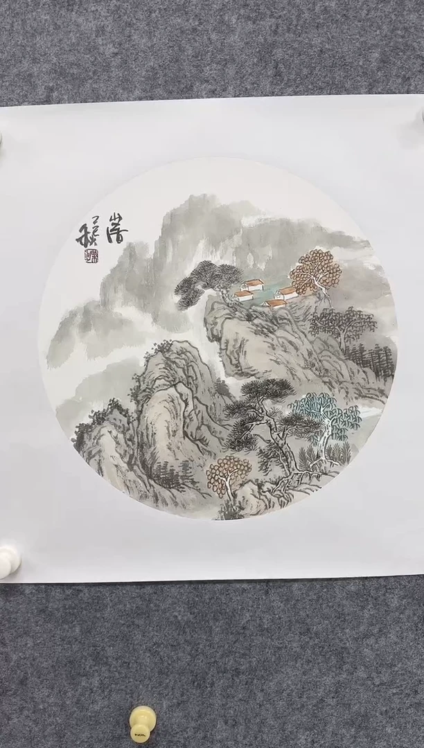 国画ST-柴勇老师绘画作品