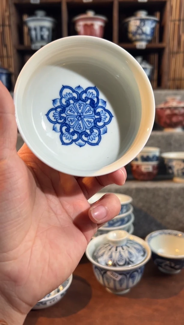 【闪购商品】320天禄言瓷手绘茶具