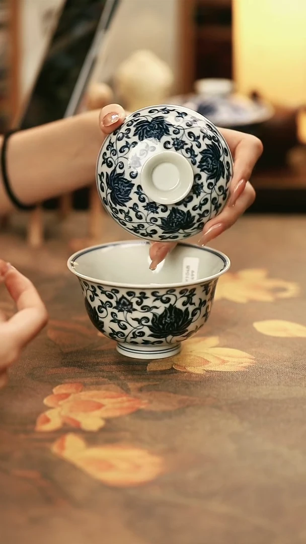 陶瓷手工手绘茶器-76