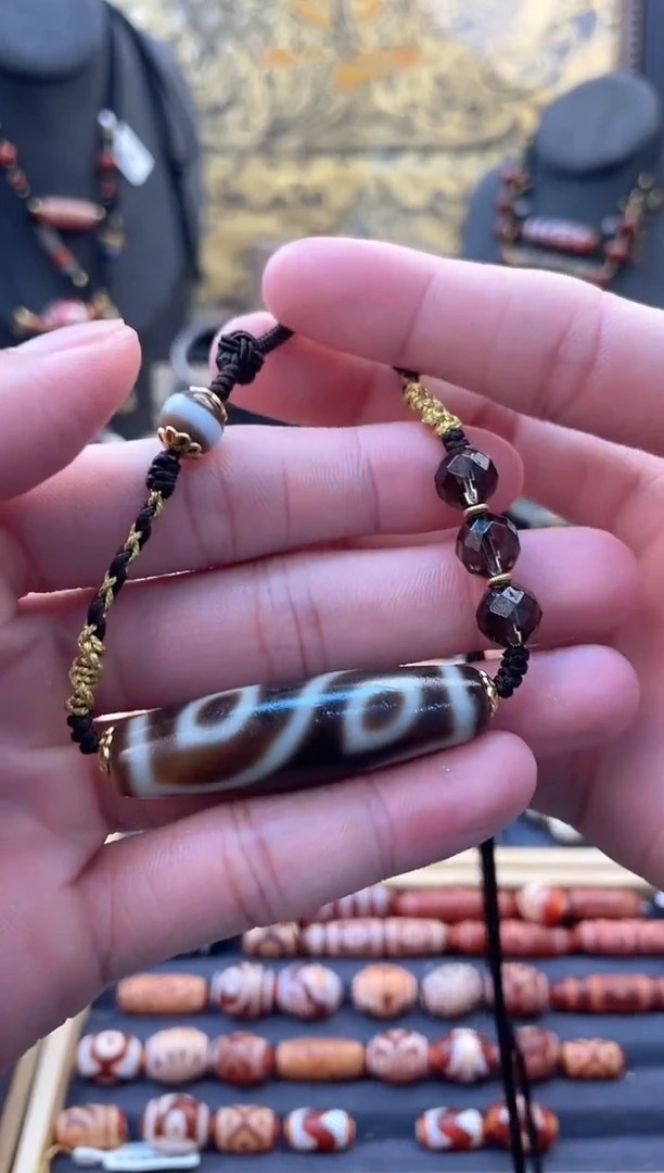 未镶嵌颈饰玛瑙/玉髓（覆膜）天缘凤四眼锁骨链