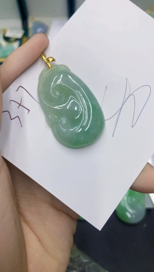 翡翠未镶嵌颈饰111111