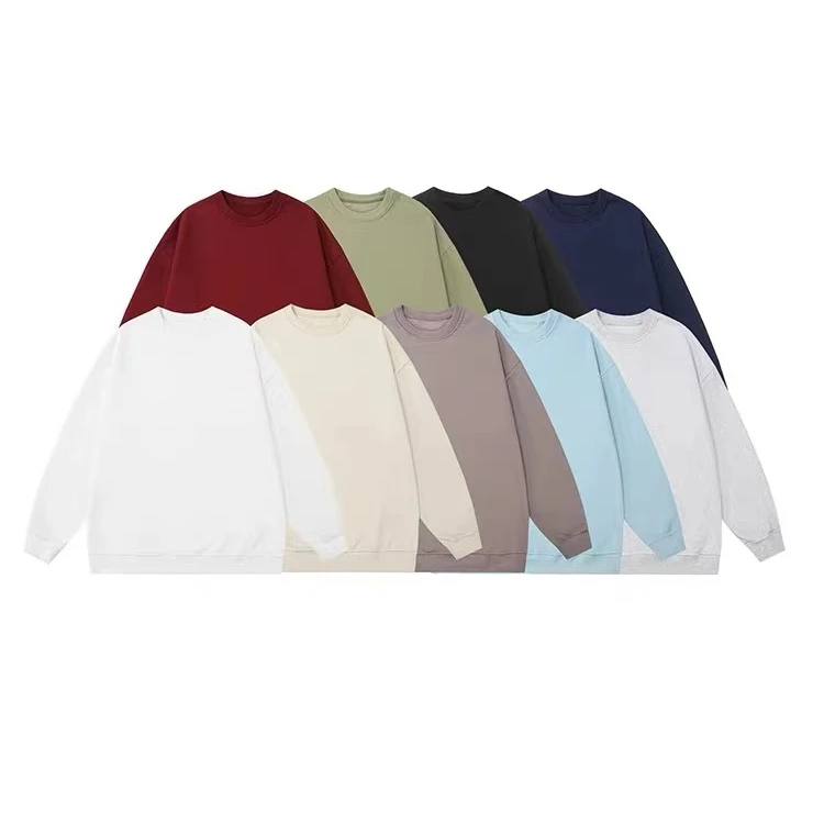 加绒圆领J1~J50君服饰加绒款潮牌圆领卫衣百搭上衣