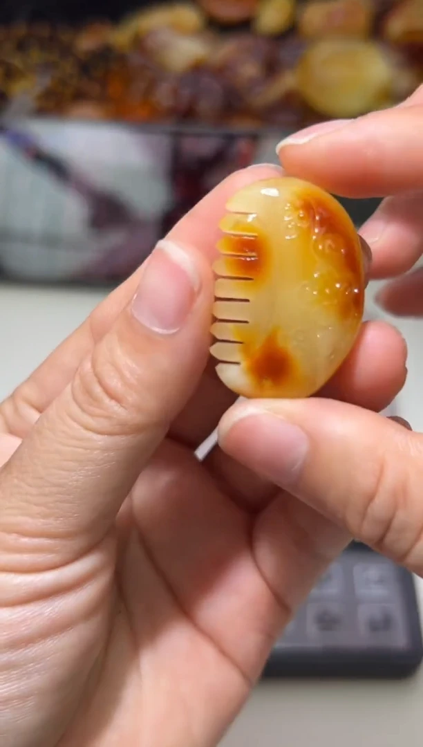 裸石琥珀未镶嵌琥珀蜜蜡吊坠