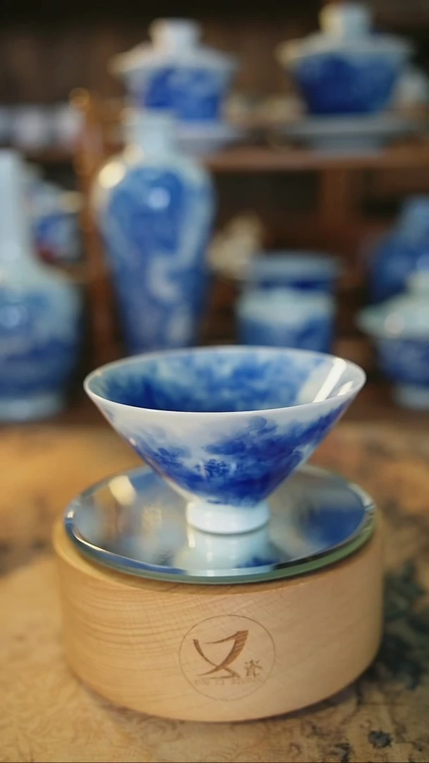 14景德镇手工手绘茶具