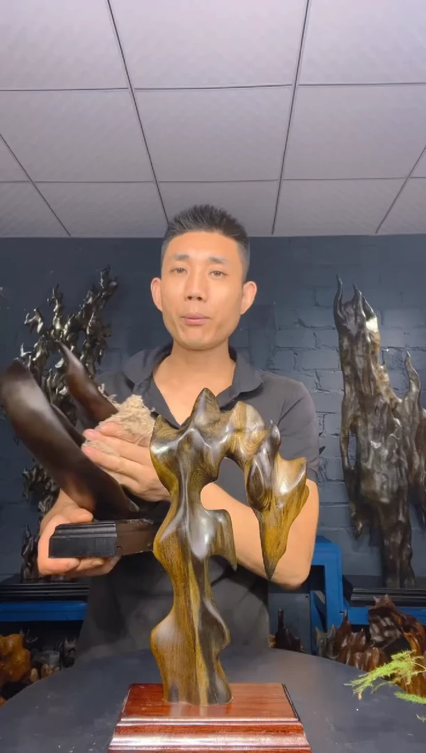 金丝楠盗*金丝楠木工艺品摆件