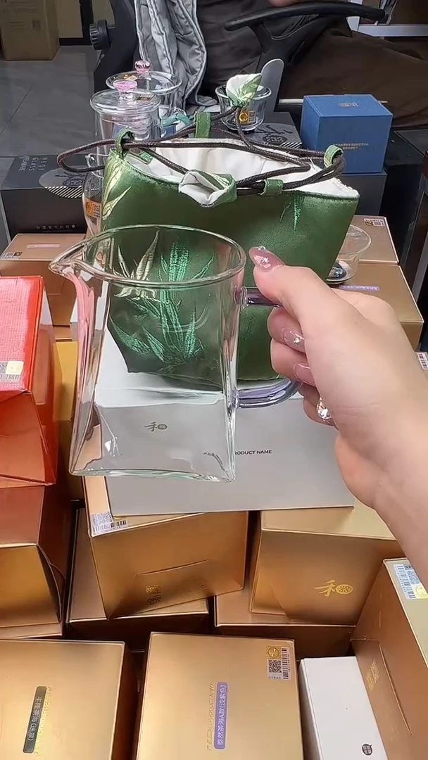 @@禾器晶彩瀚然浅紫色+禾器茶室包