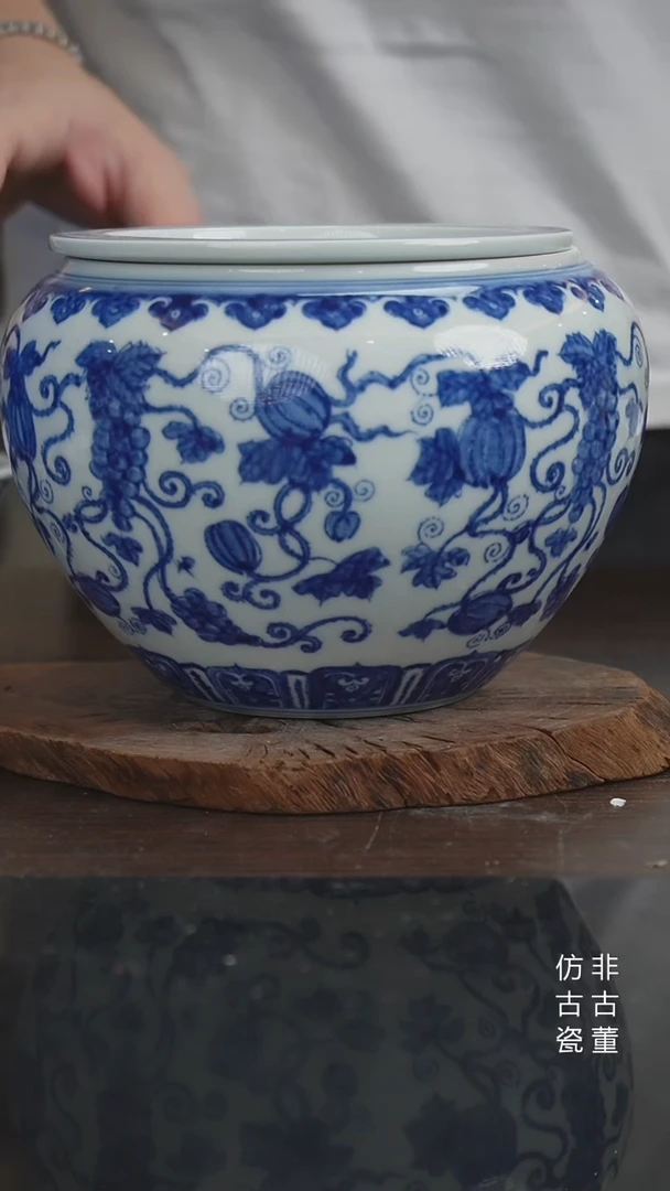 景德镇手工手绘陶瓷微瑕