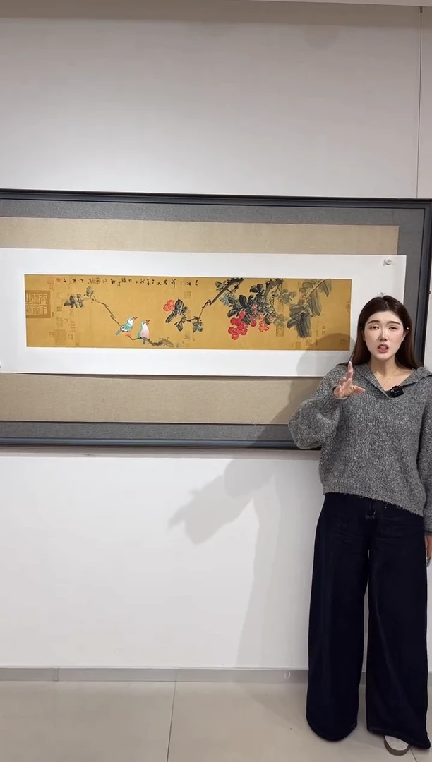 国画周艺老师画作