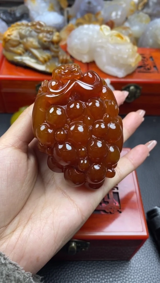 【闪购商品】玛瑙/玉髓手把未镶嵌00