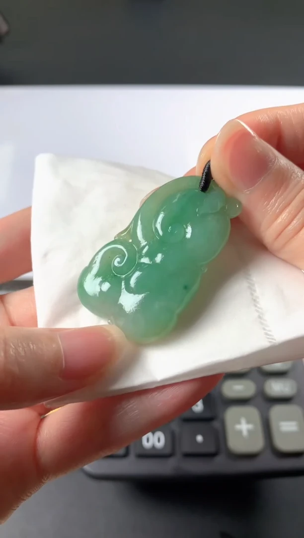 未镶嵌定制翡翠财***家毛货抛光