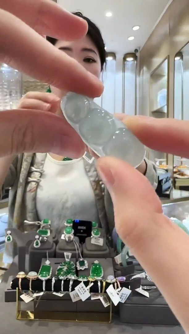 翡翠未镶嵌颈饰07多样发一