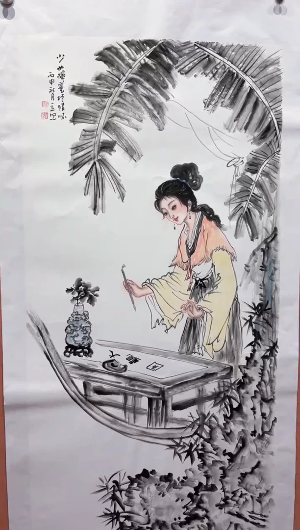 国画师立照老师国画作品