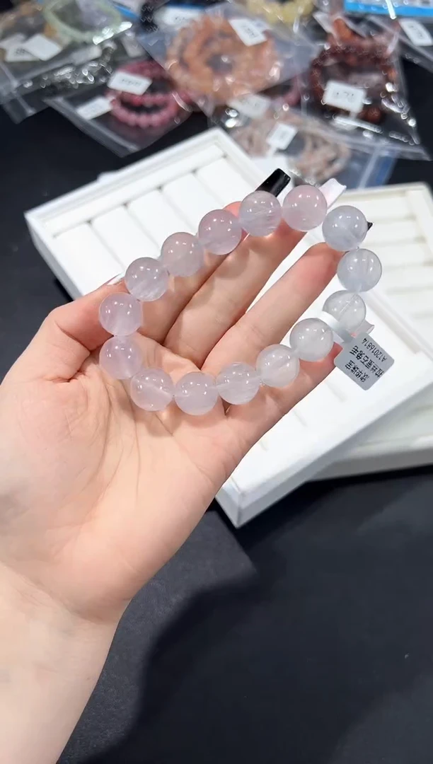 未镶嵌手链萤石83p多样性发其一【1条】默认微瑕