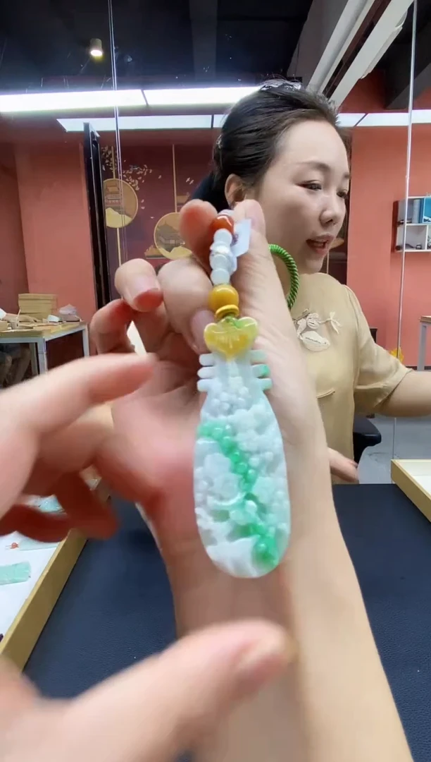 颈饰未镶嵌翡翠翡翠吊坠