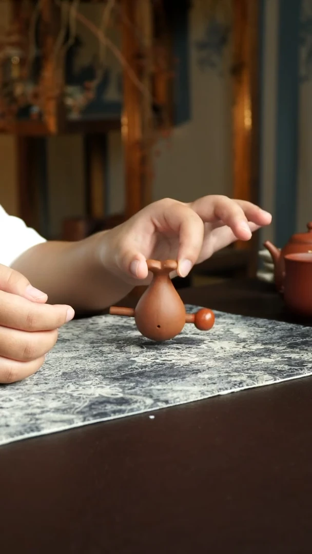 茶杯紫砂2号宜兴紫砂原矿作品香插