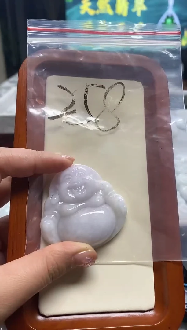 翡翠未镶嵌颈饰天然缅甸A货翡翠258