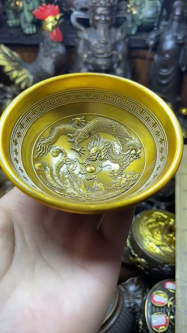 闪购链接，点击下单，有运费险，铜摆件