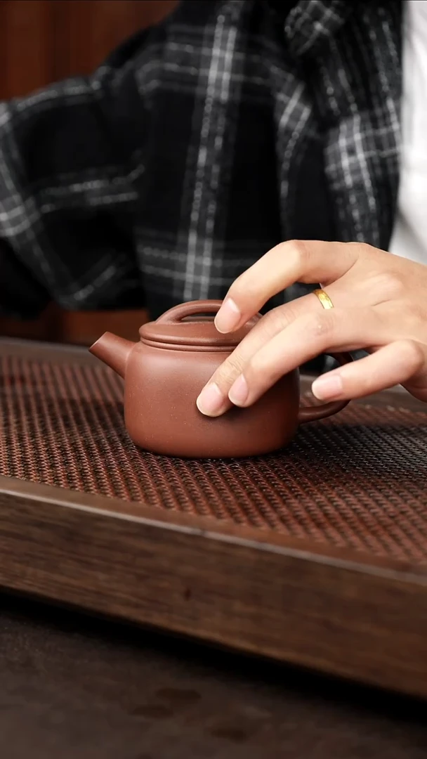 茶壶紫砂1-1炮嘴一片瓦