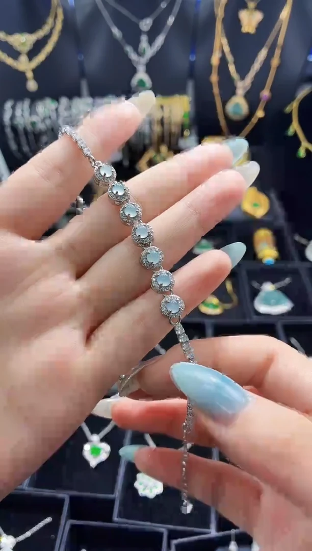 未镶嵌手链翡翠手链