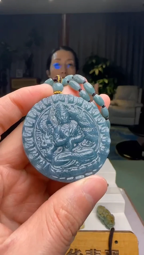 【闪购商品】翡翠吊坠(赠链)未镶嵌多样性发一DY@@60B7J11765K