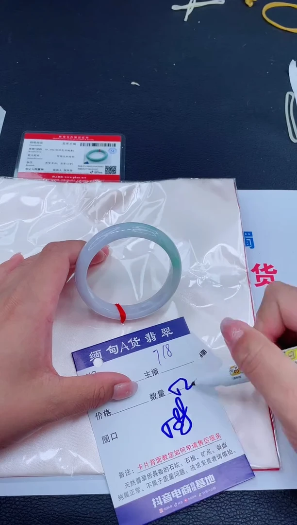 未镶嵌手镯翡翠588