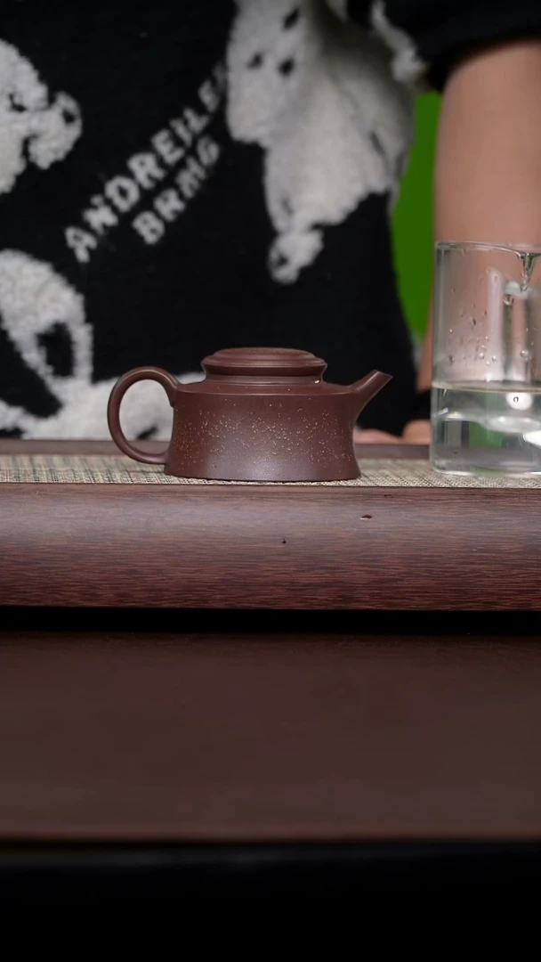 原矿手工紫泥铺砂江雪150CC