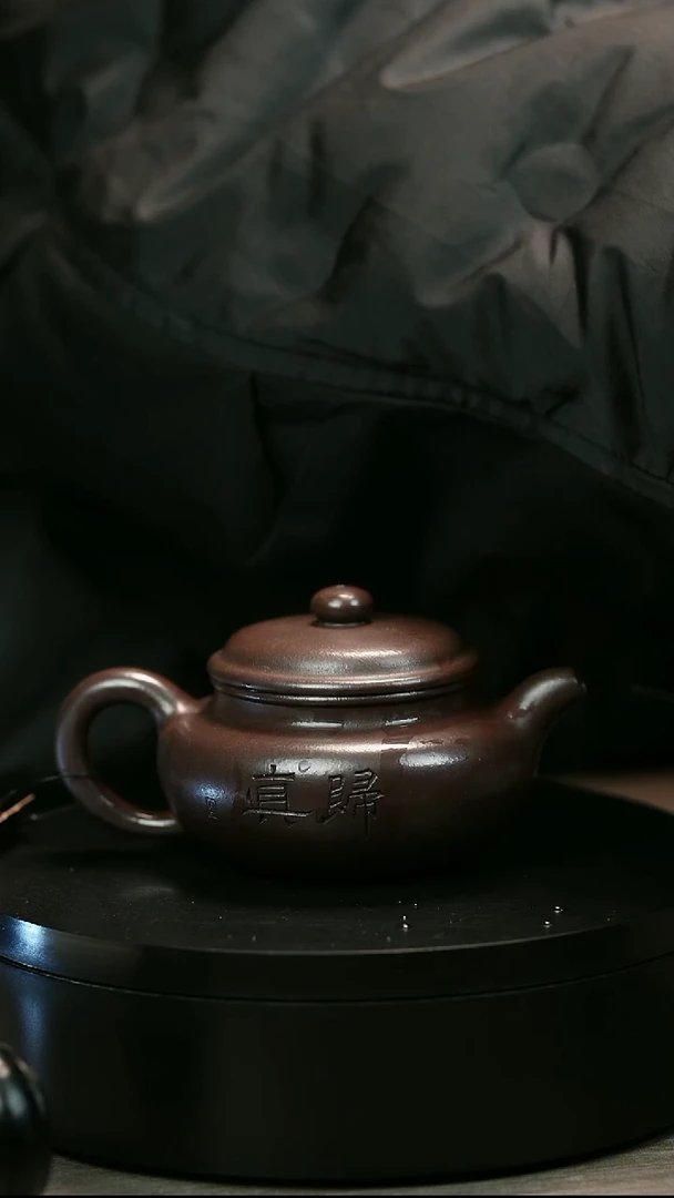 茶壶紫砂岁****6H2470周秀芳童趣刻绘仿古