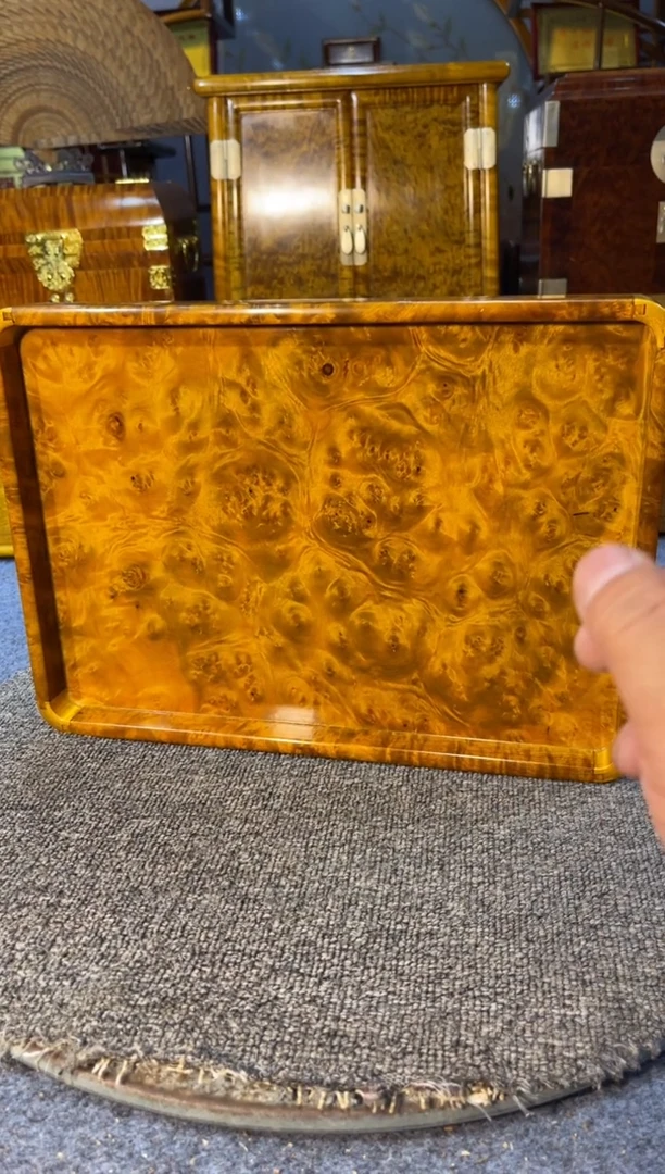 金丝楠金丝楠木瘤疤托盘