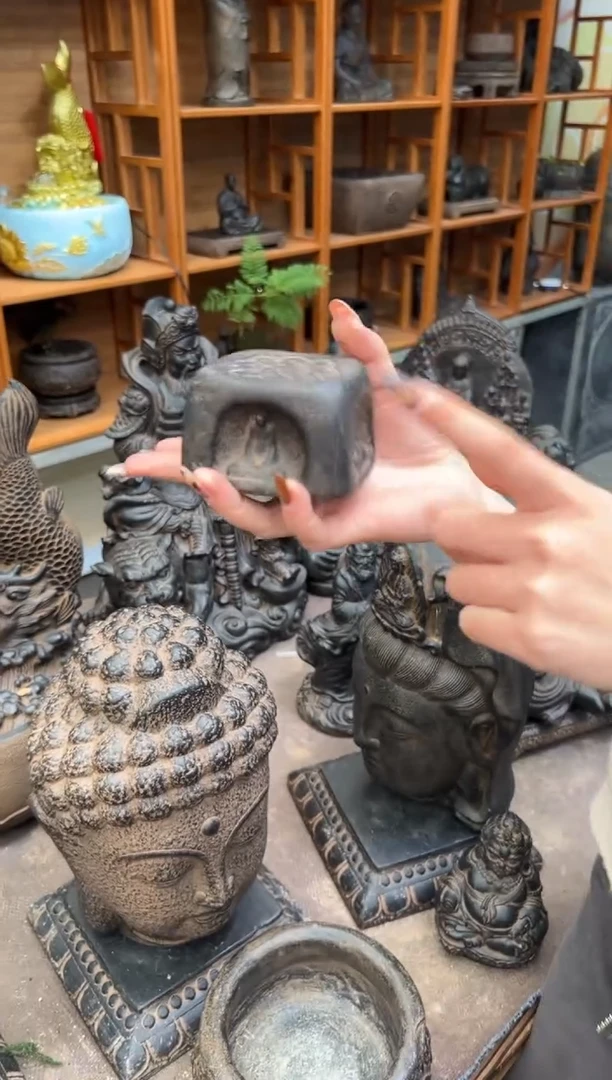 陶土【火山泥】四面佛香插