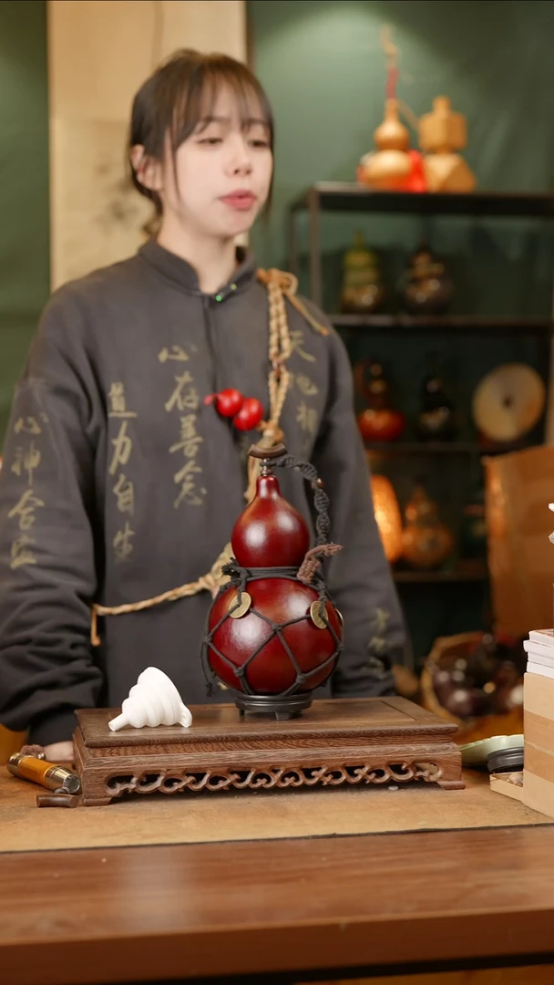 232号精品天然大漆酒葫芦一物一拍~