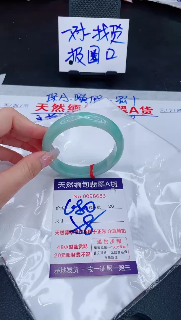 未镶嵌手镯翡翠680.00