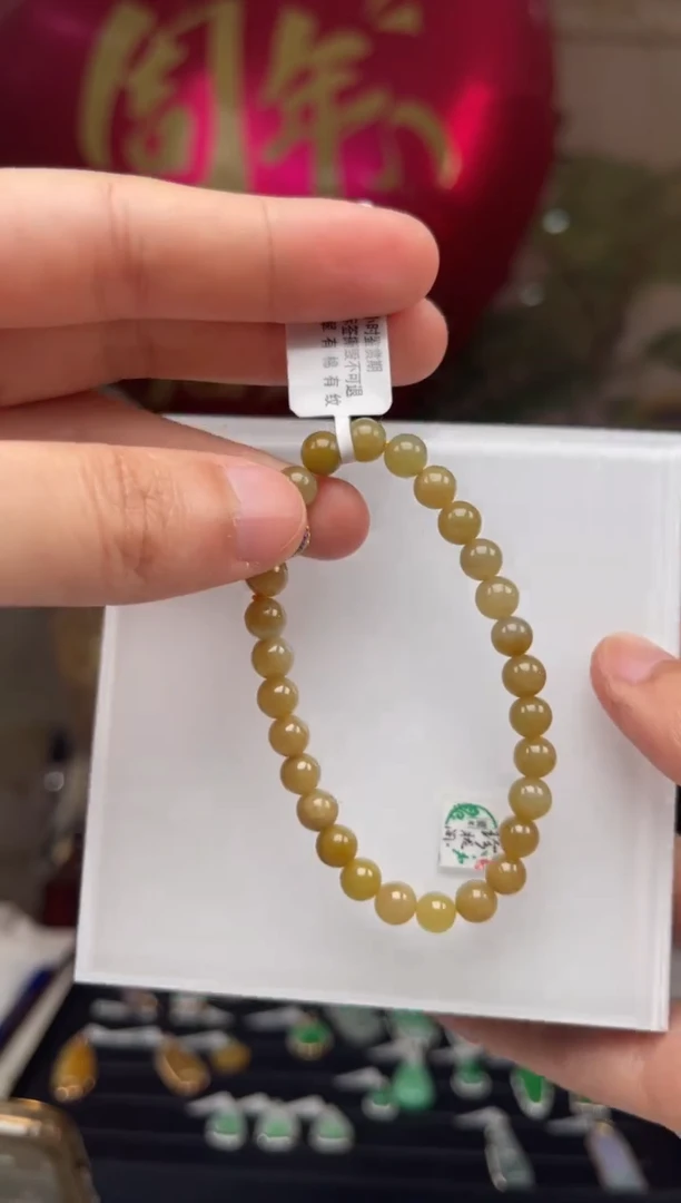【闪购商品】翡翠手串未镶嵌35号（不退换）