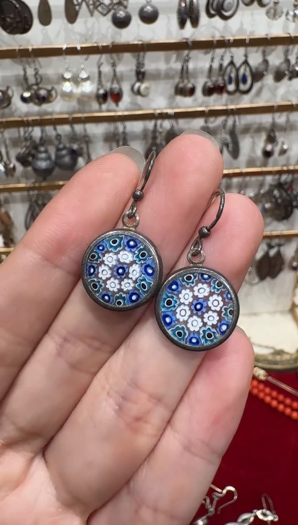 非金属无随机放漏，老银耳饰