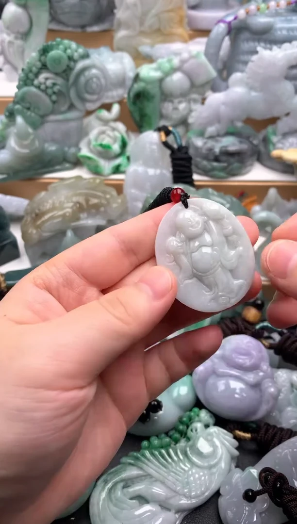 吊坠(不含链)未镶嵌翡翠1